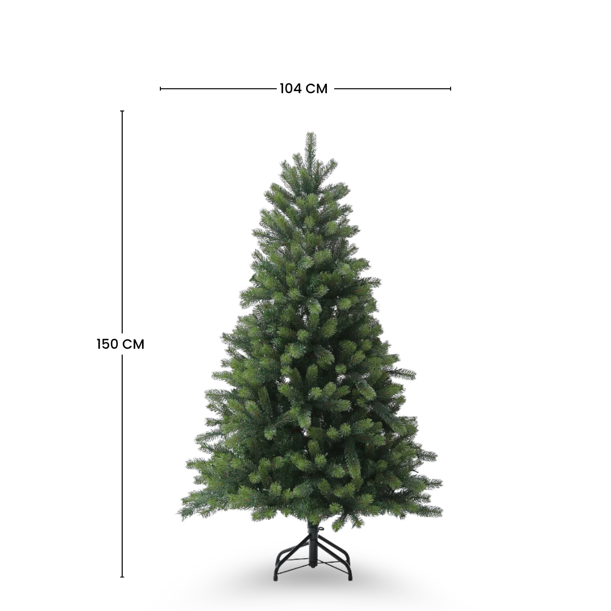 Illuminated Christmas Tree Sam 150cm