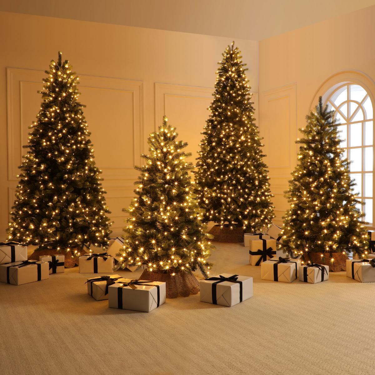 Árbol de Navidad Sam con LED 250cm