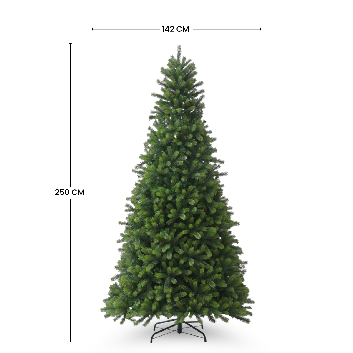 Illuminated Christmas Tree Sam 250cm