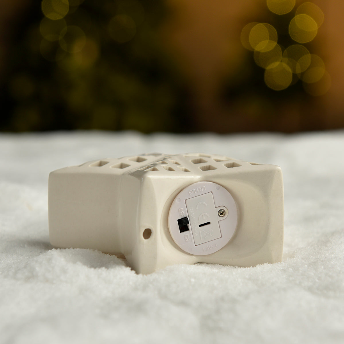 Figurine Etoile de Noël LED grands losanges