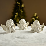 Winged Angel Figurine with Hands Joined