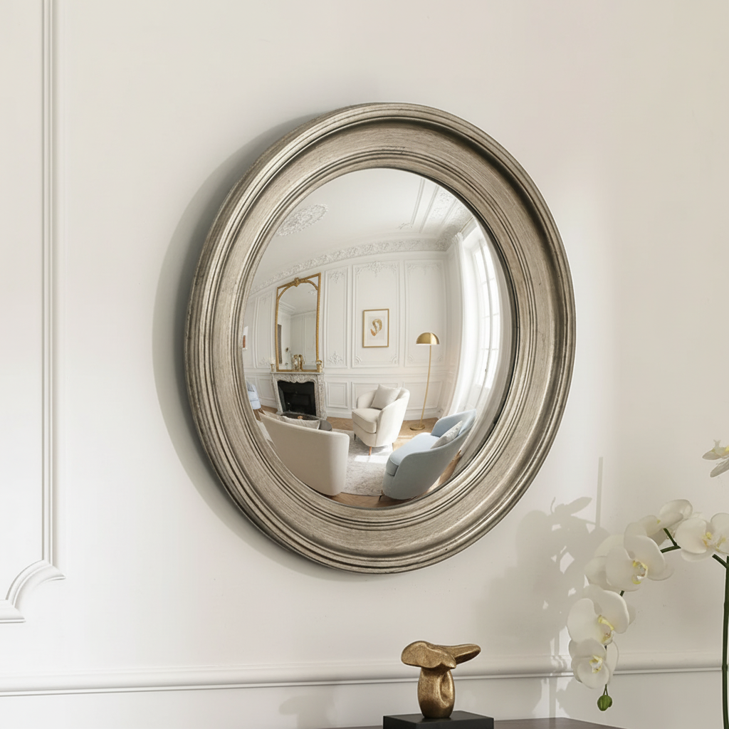 Miroir rond convexe Orbe 66 cm