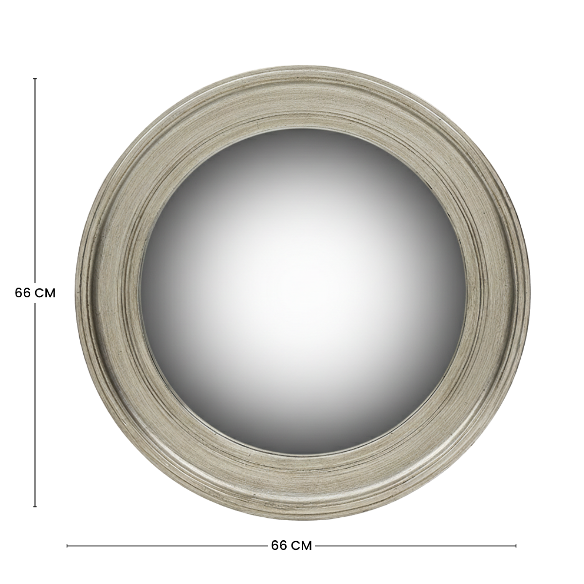 Miroir rond convexe Orbe 66 cm