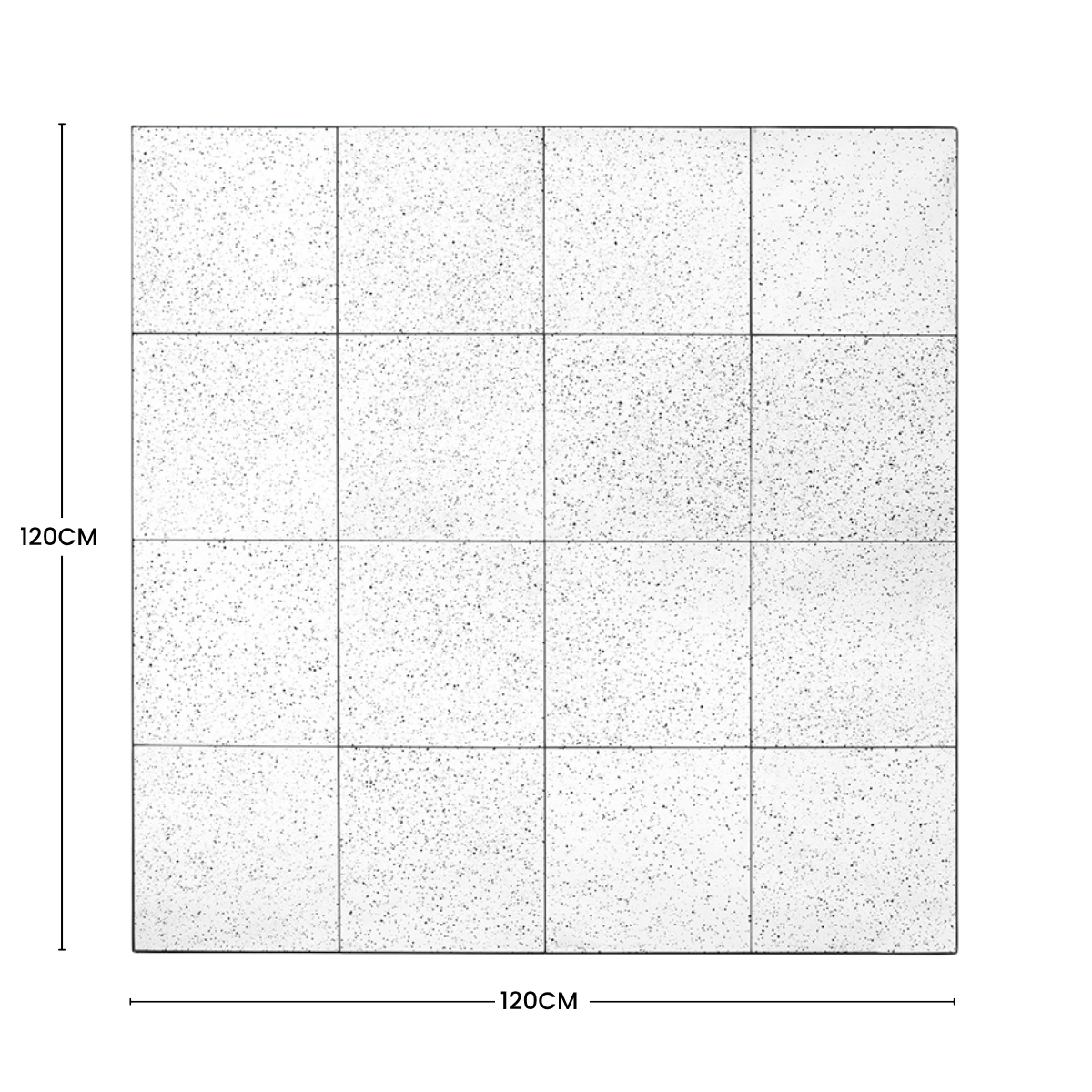 Miroir Square 120x120 cm
