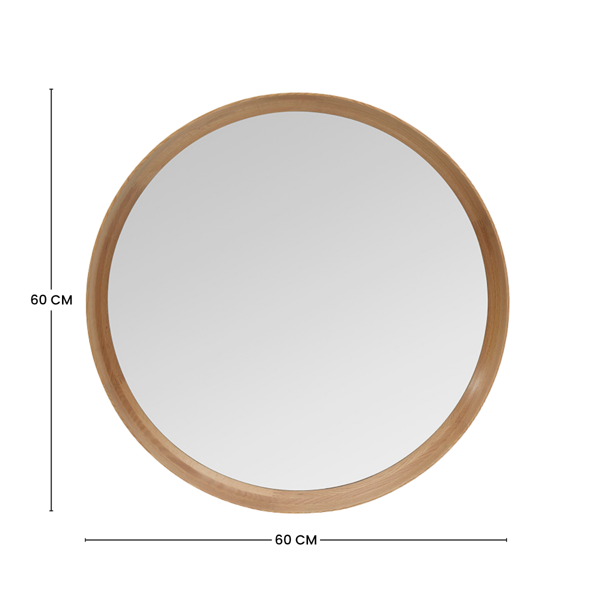 Miroir rond Lio 60 cm