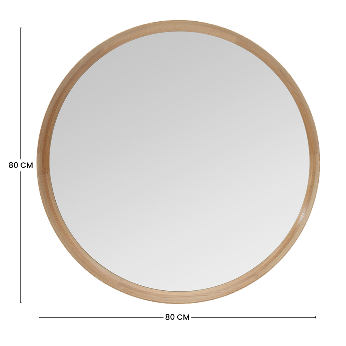 Miroir rond Lio 80 cm