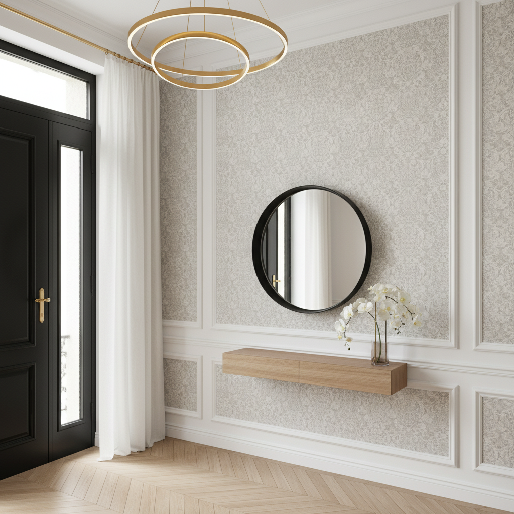 Miroir rond Lio 80 cm
