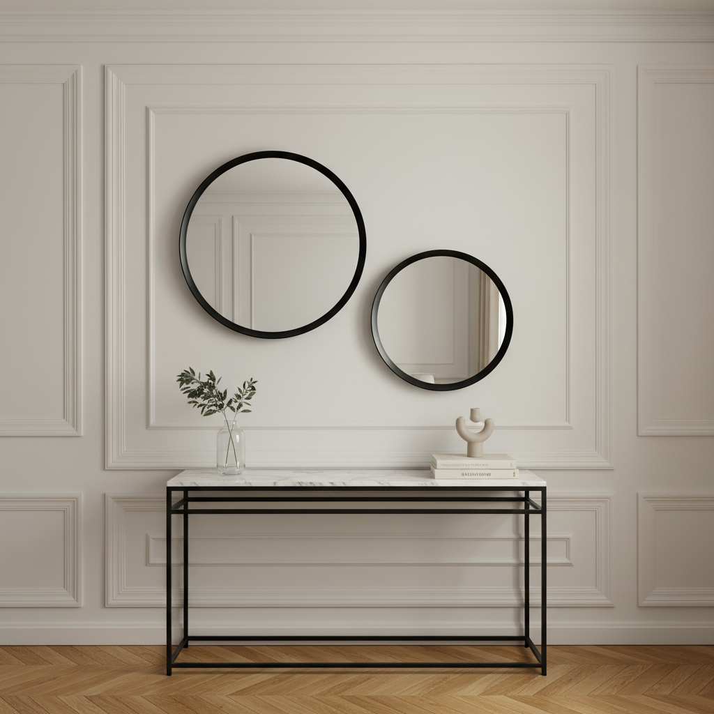 Miroir rond Lio 80 cm