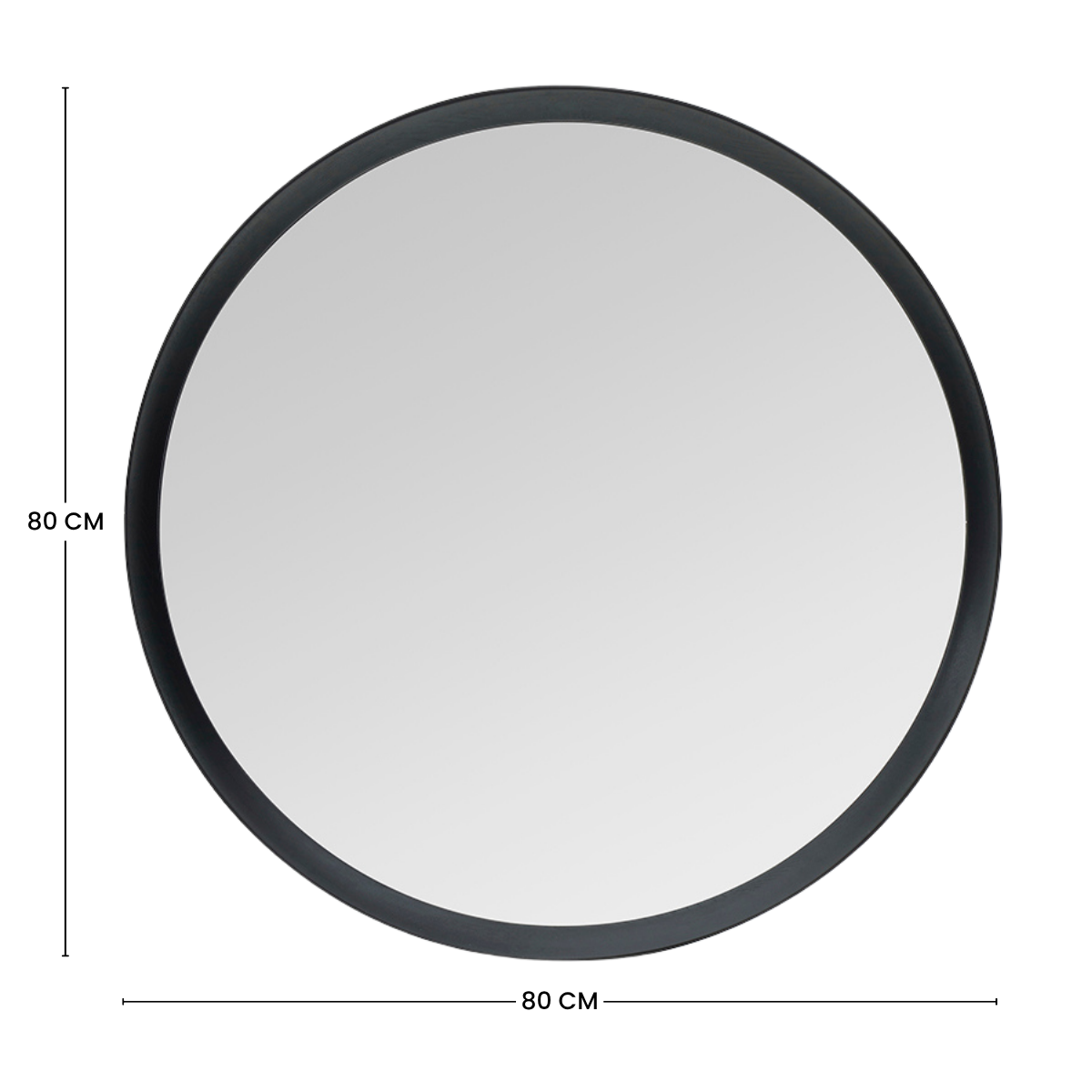 Miroir rond Lio 80 cm