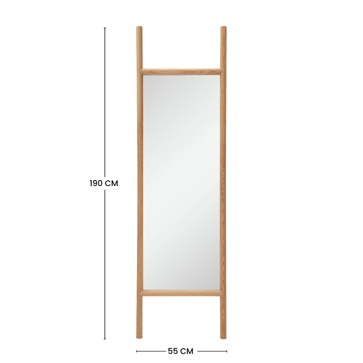 Miroir portrait Nell 55x190 cm