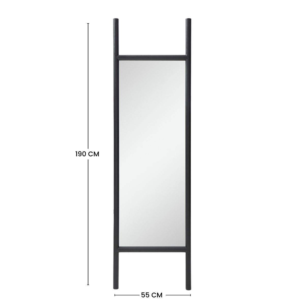 Miroir portrait Nell 55x190 cm