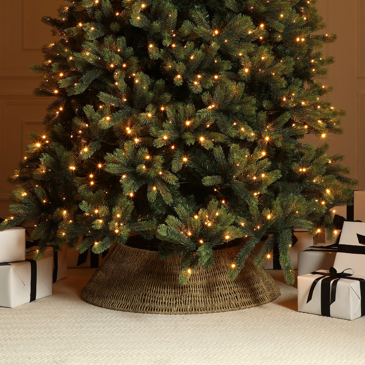 Cache-pied de sapin de Noël 90 cm