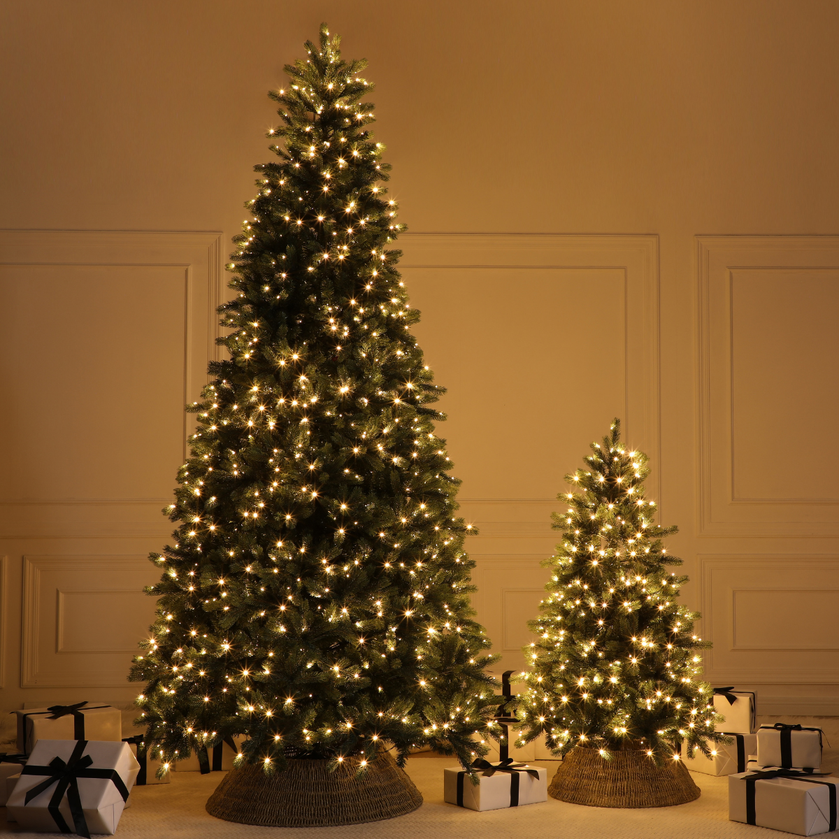 Cache-pied de sapin de Noël 90 cm