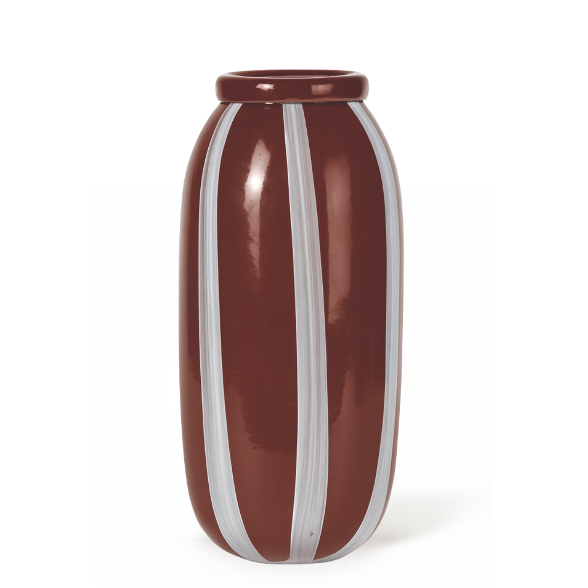 Jarrón de cristal Lattea de 33 cm