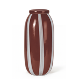 Glass vase Lattea 33 cm