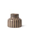 Vase en verre Strio 18 cm