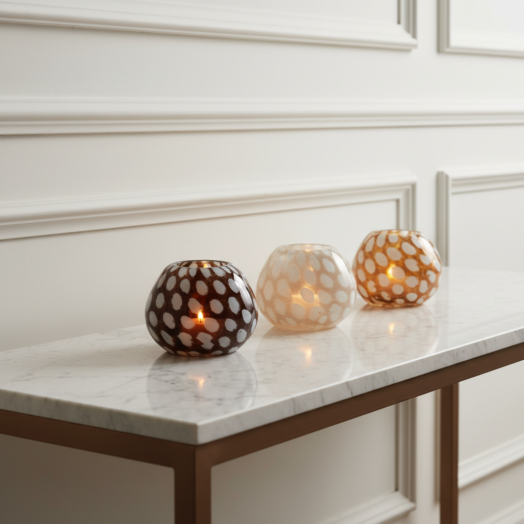 Portavelas de té Savana