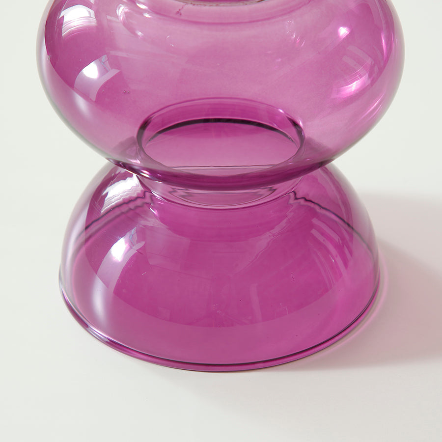 Jarrón de cristal Sunrise de 22 cm