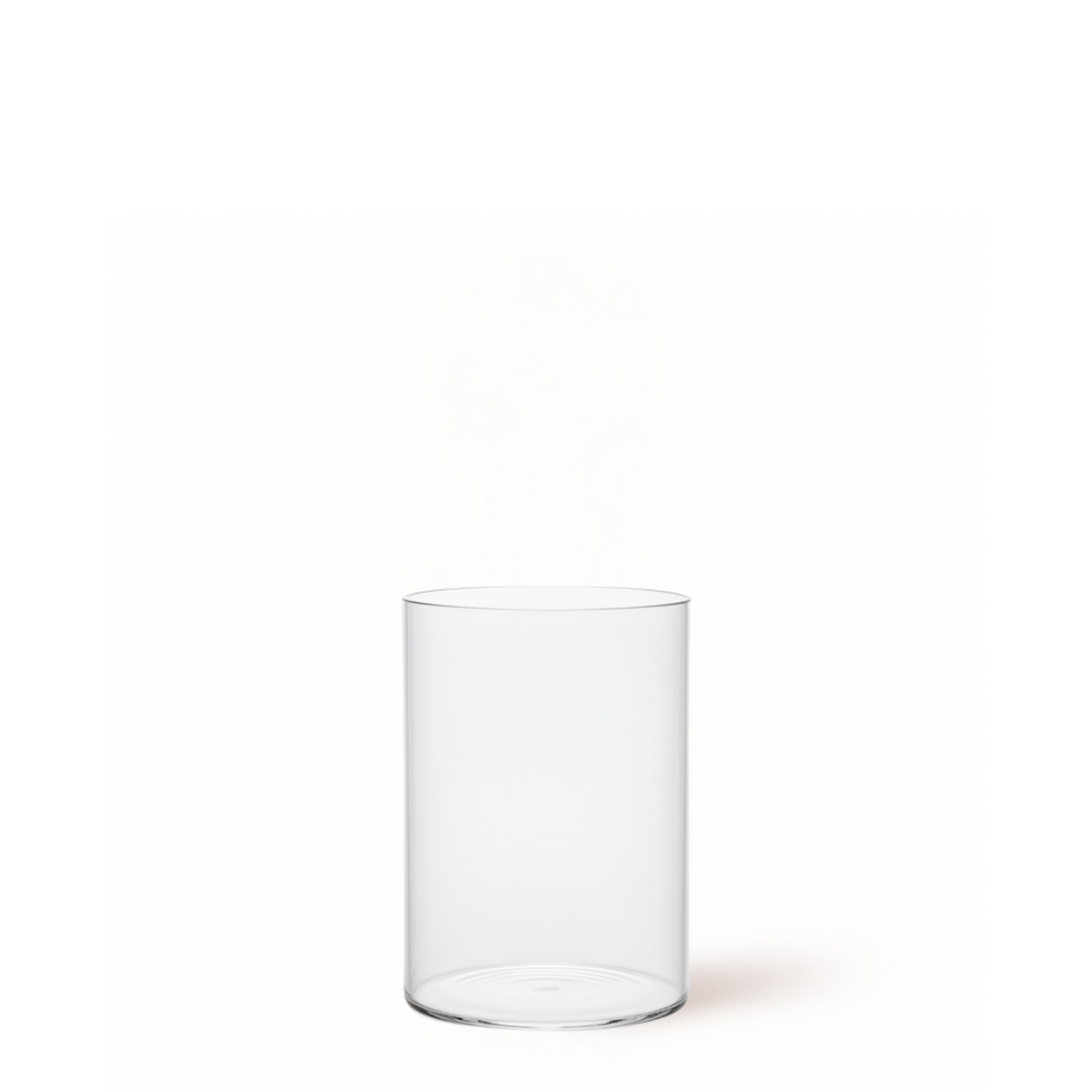 Portavelas Halo transparente 12 cm