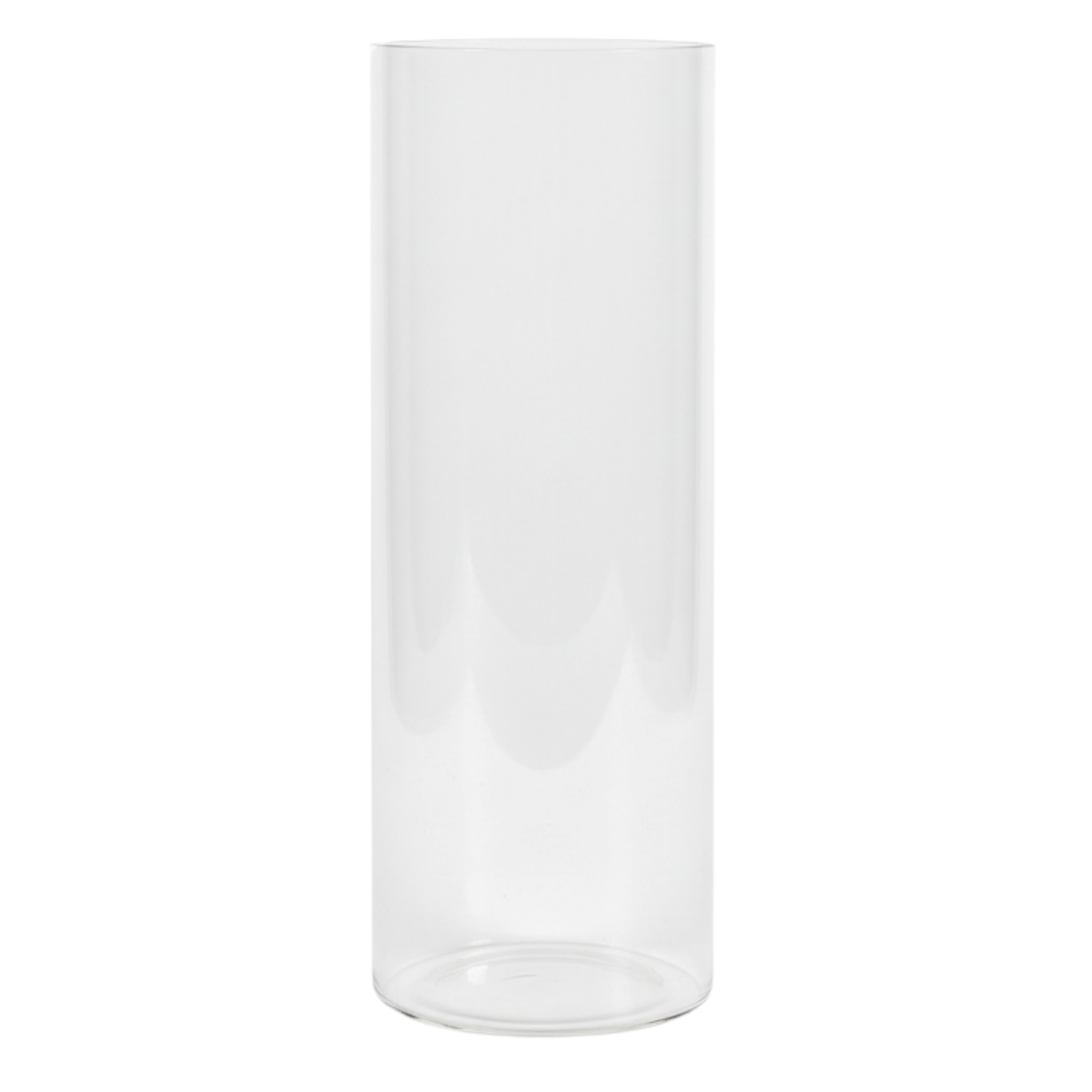 Portavelas transparente Halo 28 cm