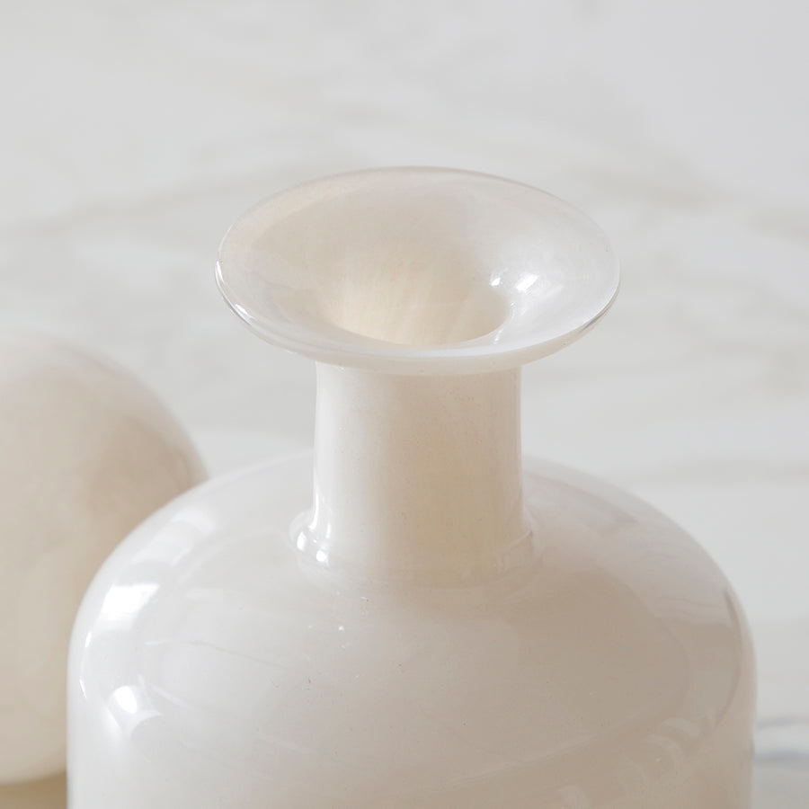 Jarrón de cristal desnudo 23 cm