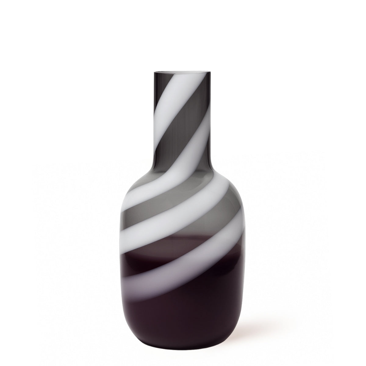 Vase en verre Spirale 40 cm