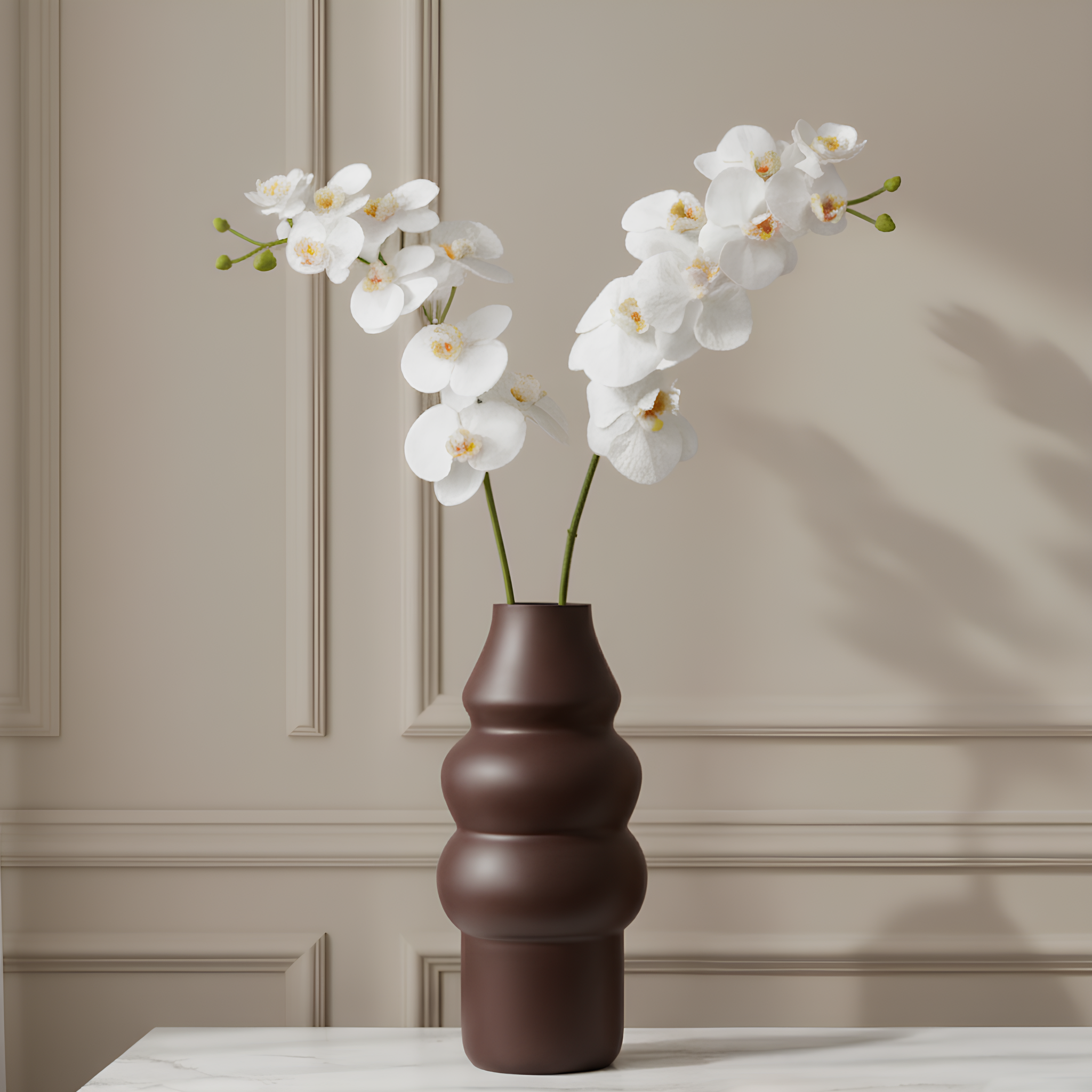 Vase en verre Chrysalide 36 cm