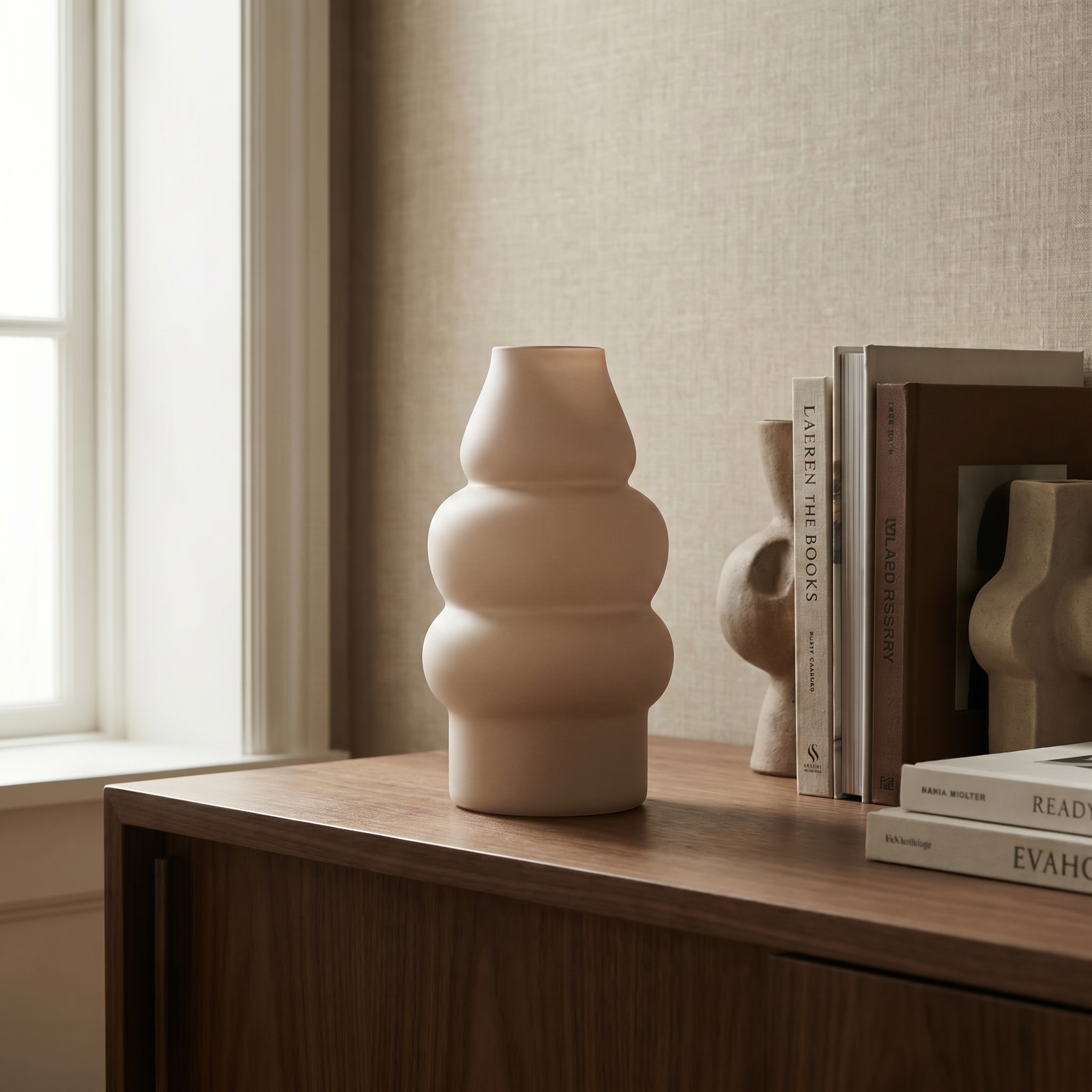 Vase en verre Chrysalide 31 cm