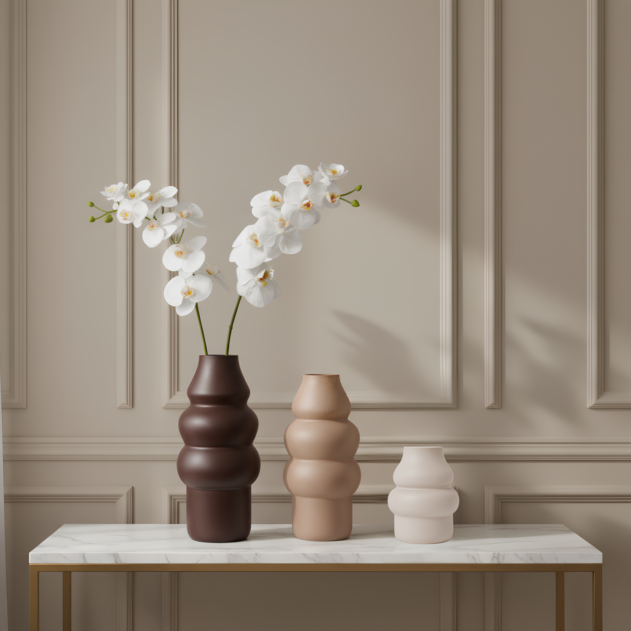 Jarrón de cristal Chrysalis 31 cm