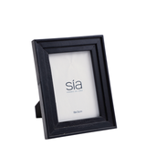Haiku Photo Frame in Black Pine 13x18