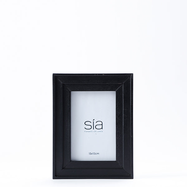 Cadre Photo Haiku en pin noir 10x15