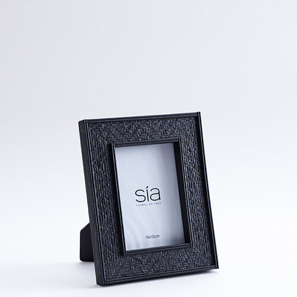 Cadre Photo Canopy en pin noir 10x15