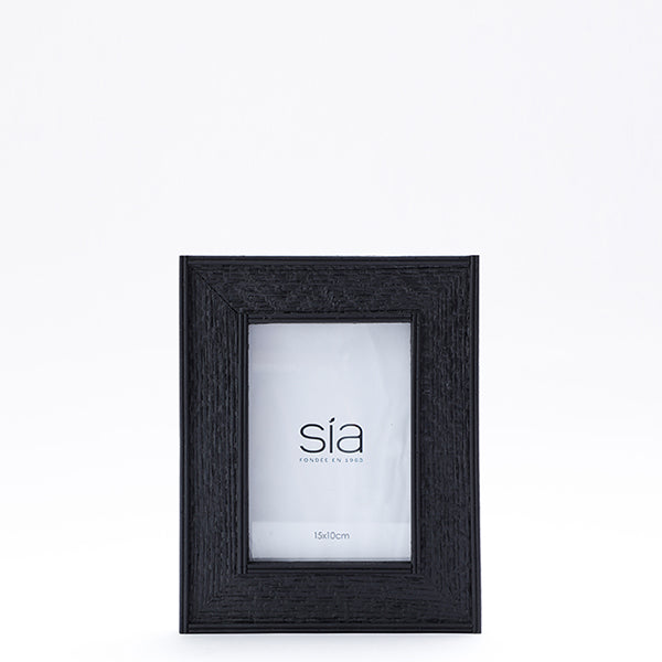 Cadre Photo Canopy en pin noir 10x15