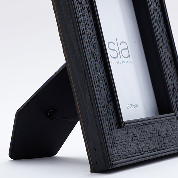 Cadre Photo Canopy en pin noir 10x15