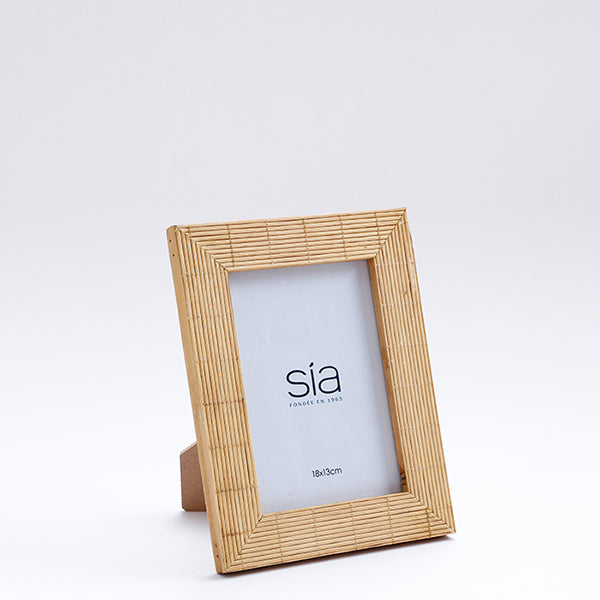 Cadre Photo Bali en bambou 13x18