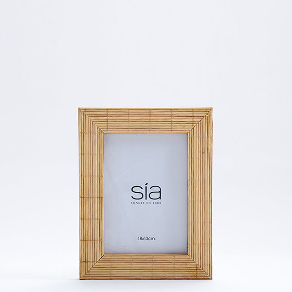 Cadre Photo Bali en bambou 13x18