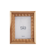 Woven Acacia Photo Frame 13x18