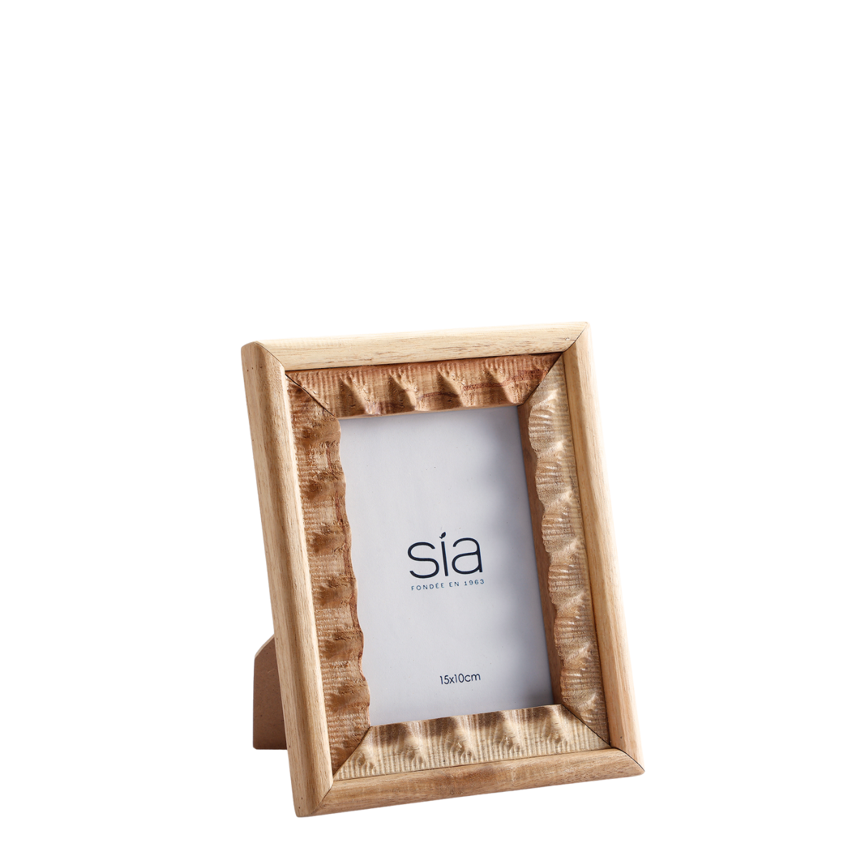 Woven Acacia Photo Frame 10x15