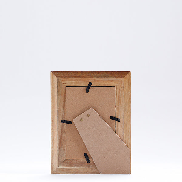 Cadre Photo Natté en acacia 10x15