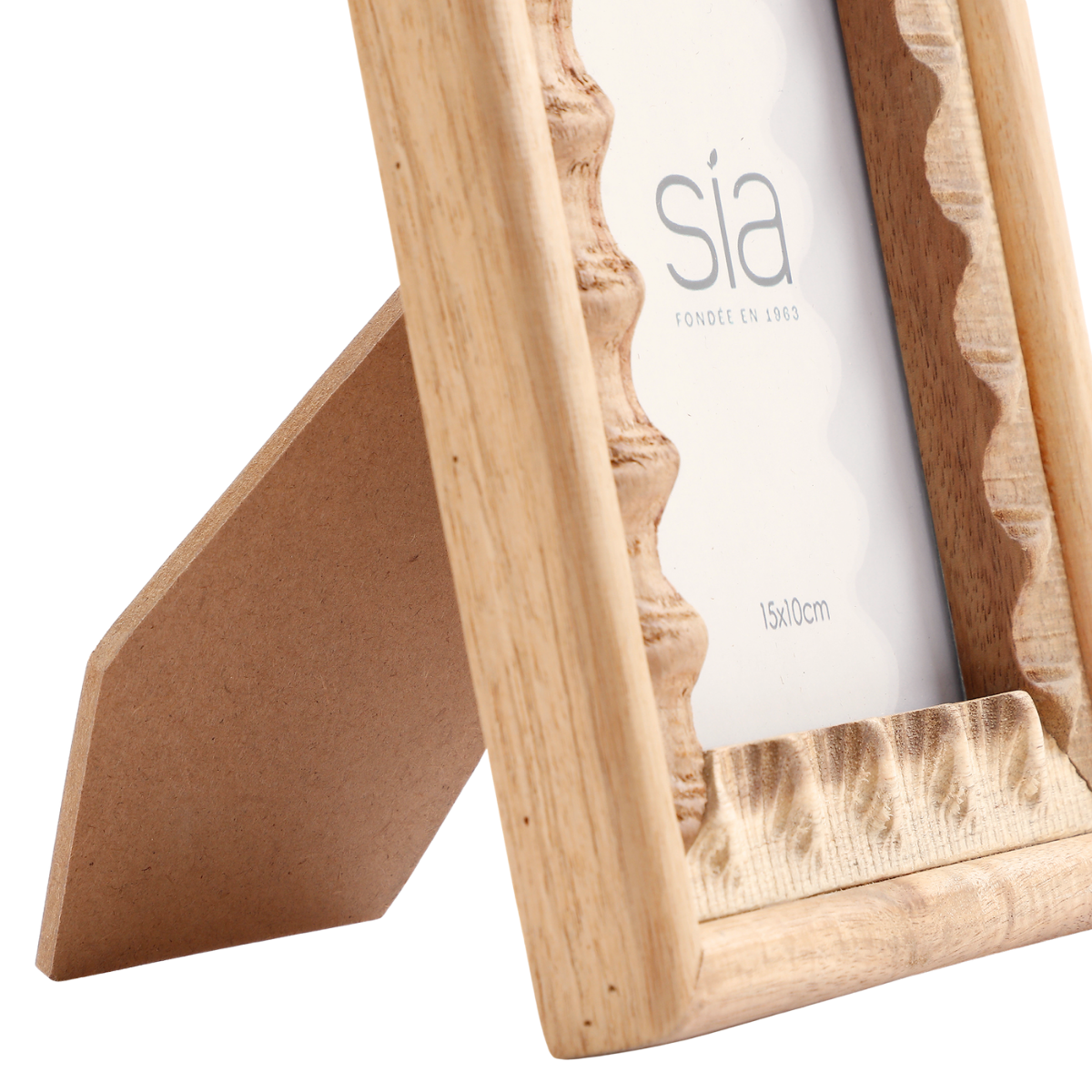 Woven Acacia Photo Frame 10x15