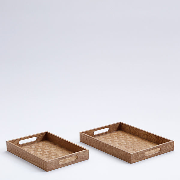 Plateaux décoratifs rectangulaires Hanoï