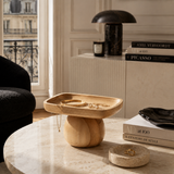 Plateau décoratif sur pied Yoko