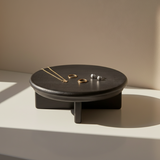 Bandeja decorativa redonda Milo con patas