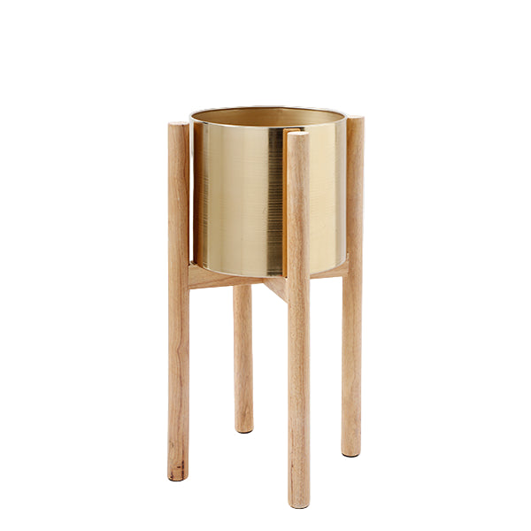 Cache-Pot en métal Amaya