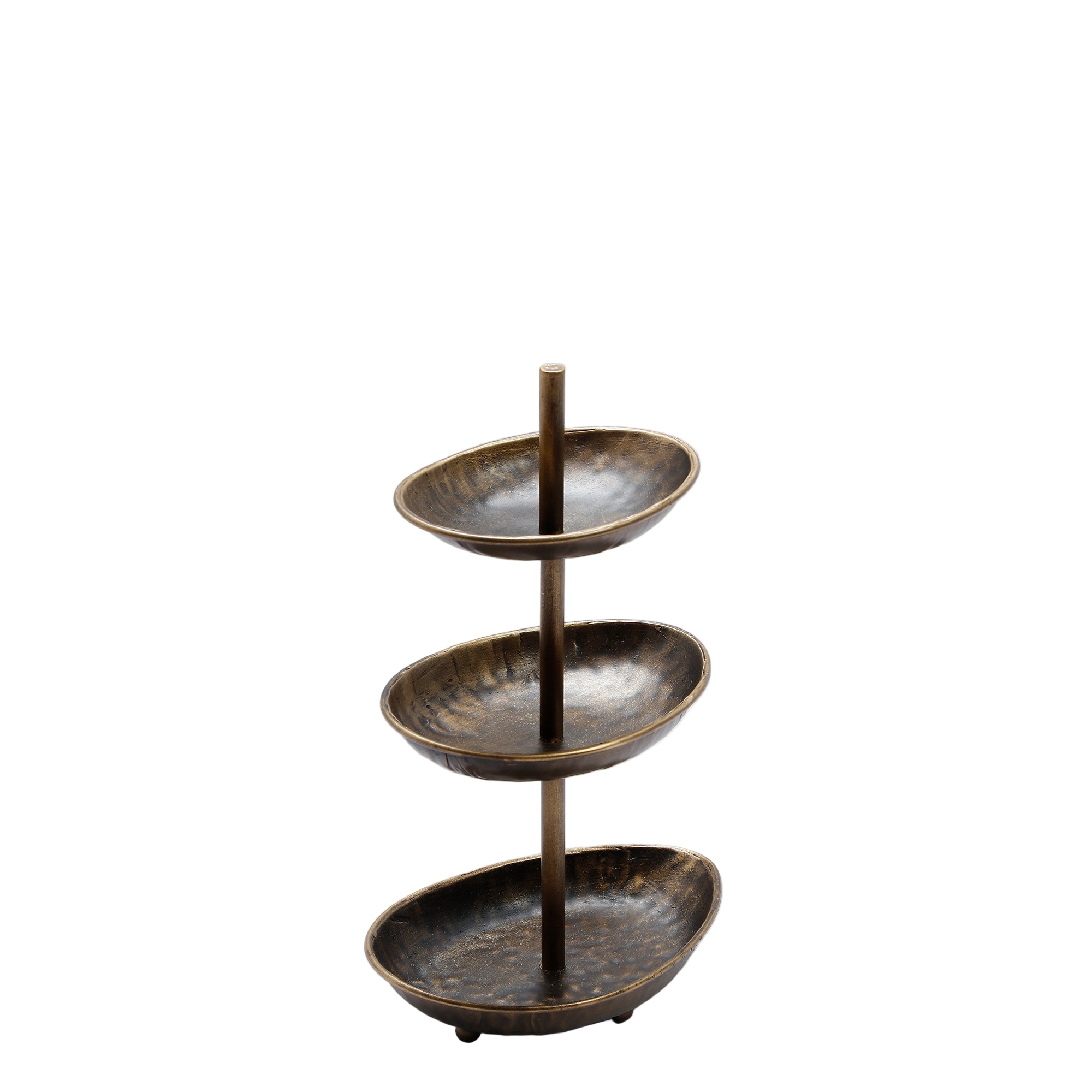 Elma metal tiered tray