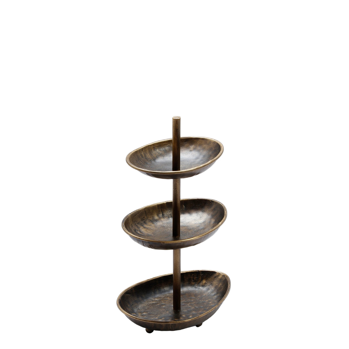 Elma metal tiered tray