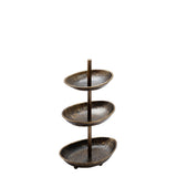 Elma metal tiered tray