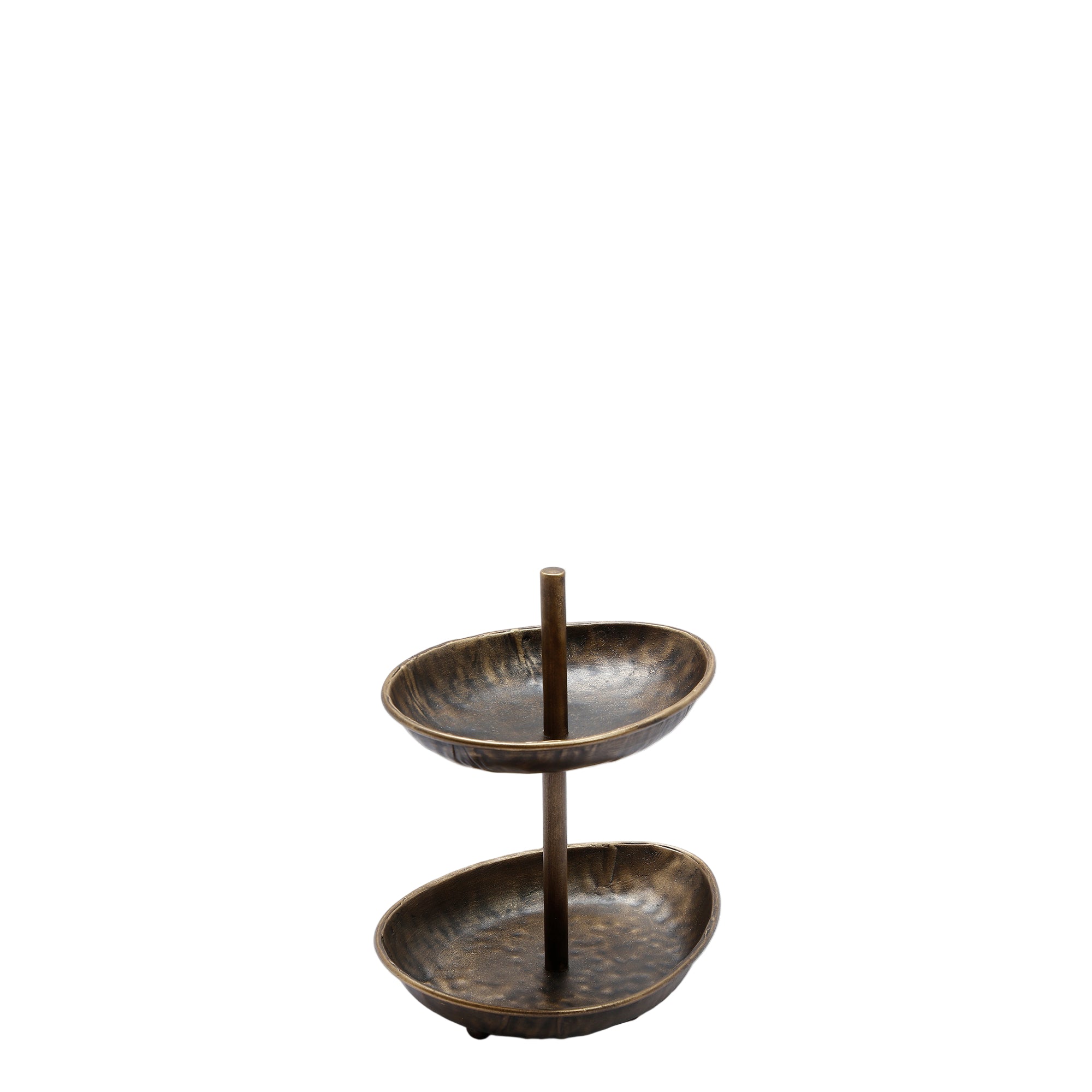 Elma metal tiered tray