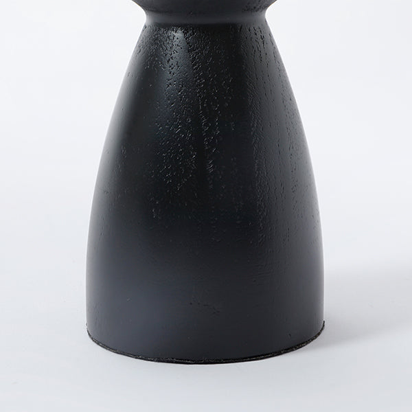 Bougeoir en bois Elya