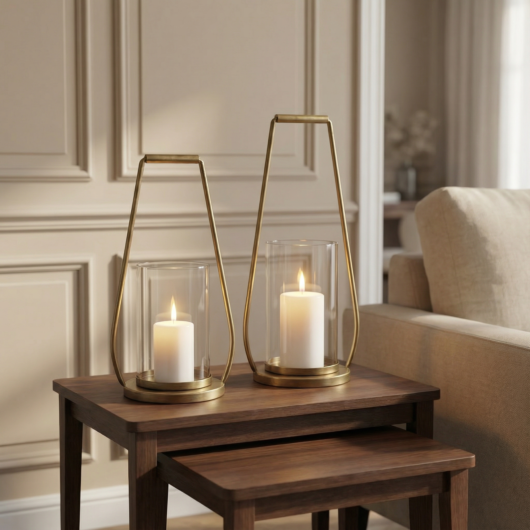 Lanterne en métal Ysel